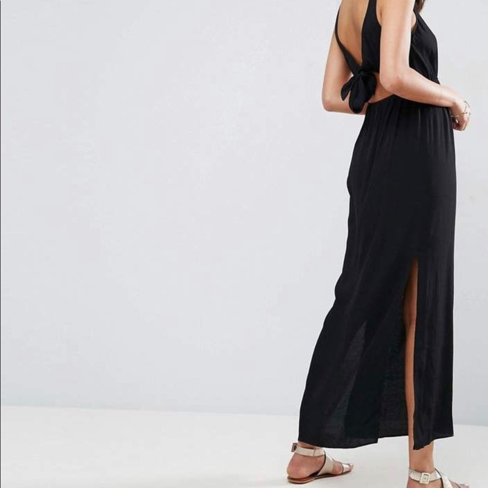 ASOS Bow Back Maxi Dress